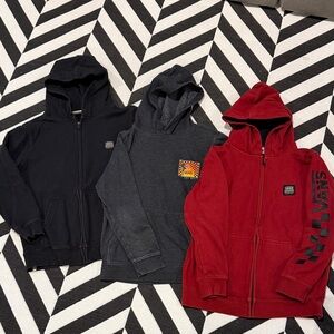 3 Vans Hoodies